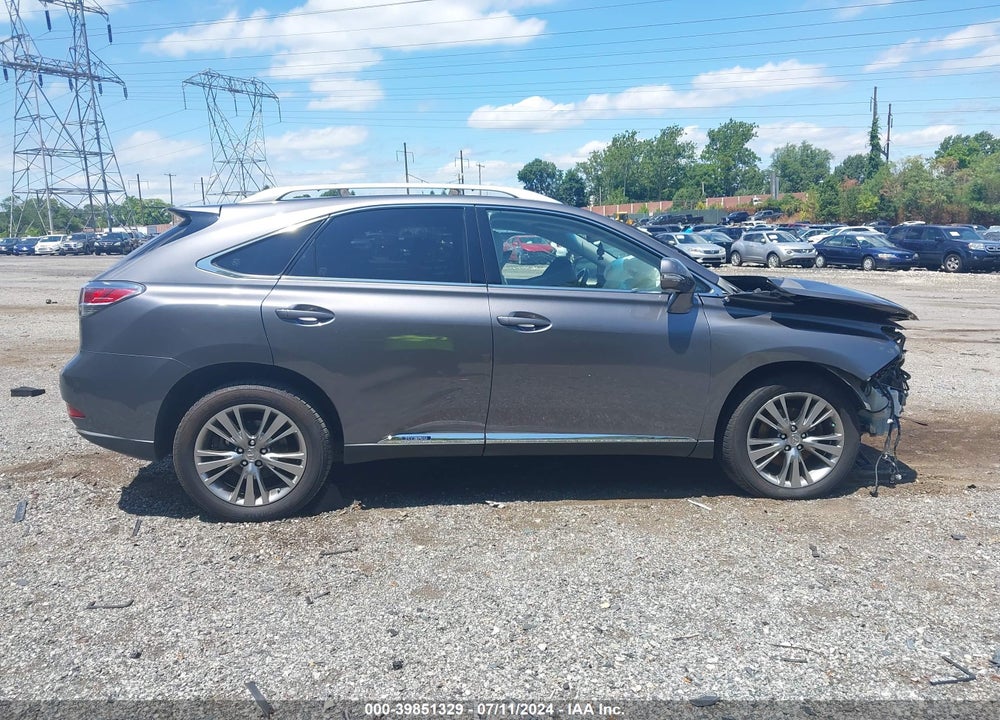 2013 LEXUS RX 450H VIN: JTJBC1BA6D2443031