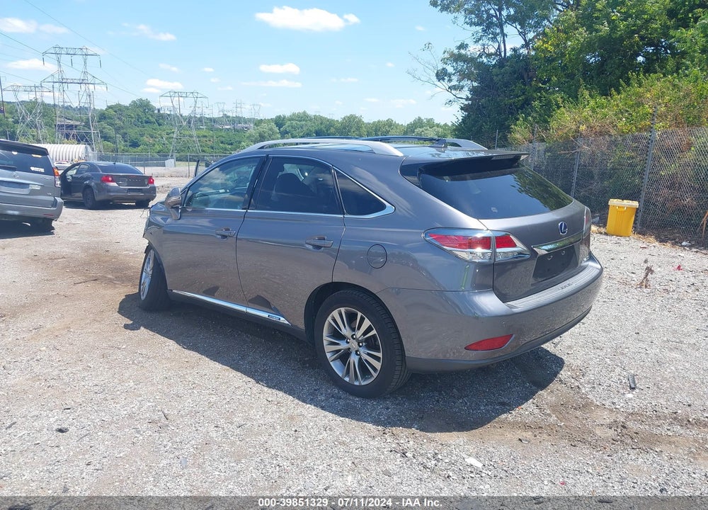 2013 LEXUS RX 450H VIN: JTJBC1BA6D2443031