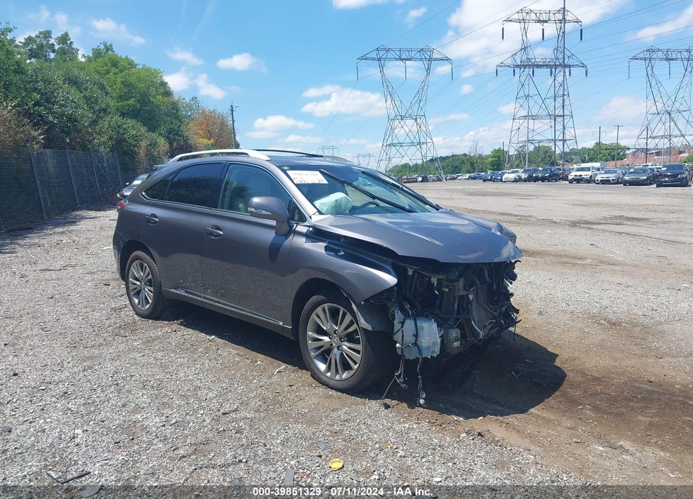 2013 LEXUS RX 450H VIN: JTJBC1BA6D2443031