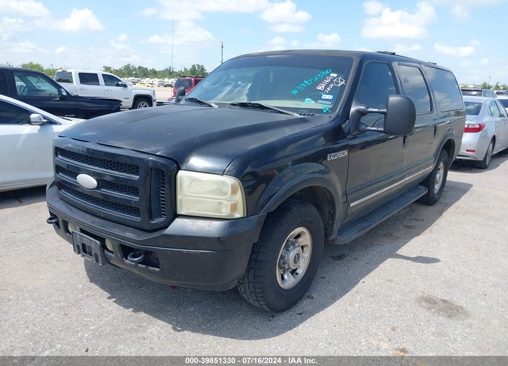 2005 FORD EXCURSION LIMITED VIN: 1FMNU42S55EB81683