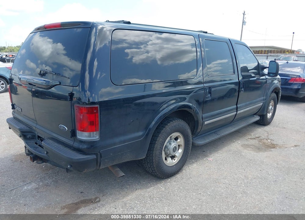 2005 FORD EXCURSION LIMITED VIN: 1FMNU42S55EB81683