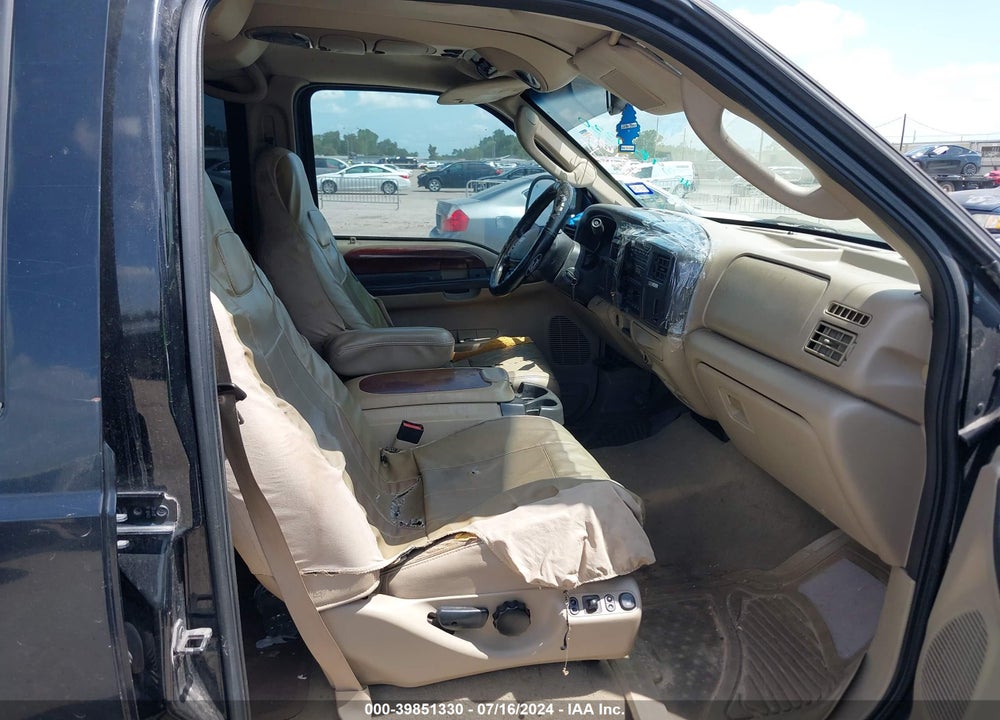 2005 FORD EXCURSION LIMITED VIN: 1FMNU42S55EB81683