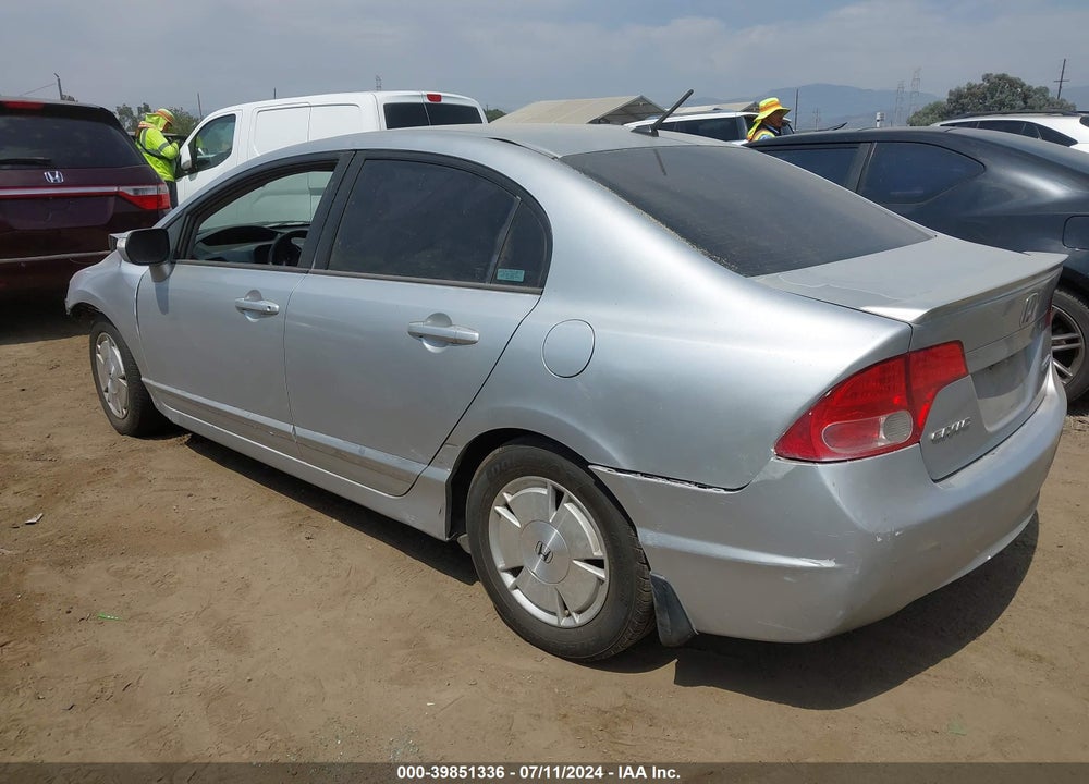 2006 HONDA CIVIC HYBRID VIN: JHMFA36296S021197