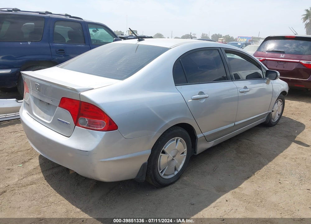 2006 HONDA CIVIC HYBRID VIN: JHMFA36296S021197