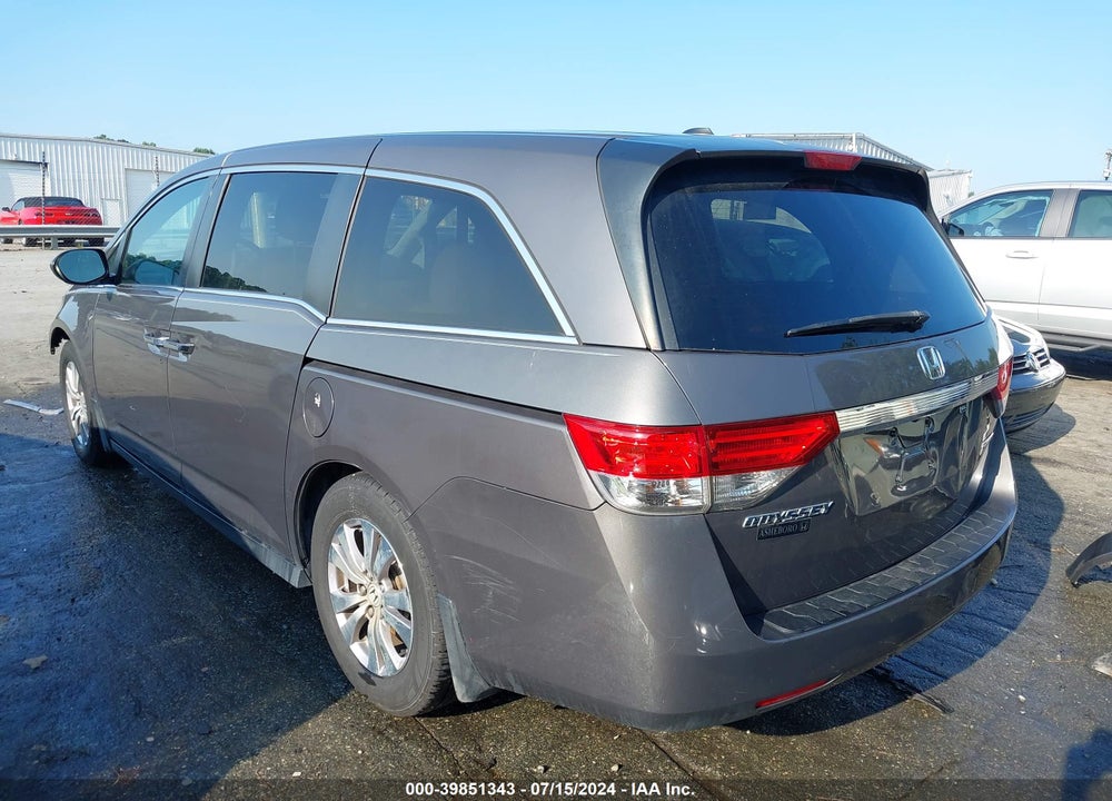 2016 HONDA ODYSSEY SE VIN: 5FNRL5H33GB031832
