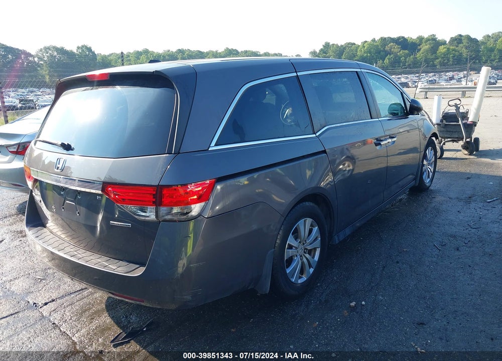 2016 HONDA ODYSSEY SE VIN: 5FNRL5H33GB031832