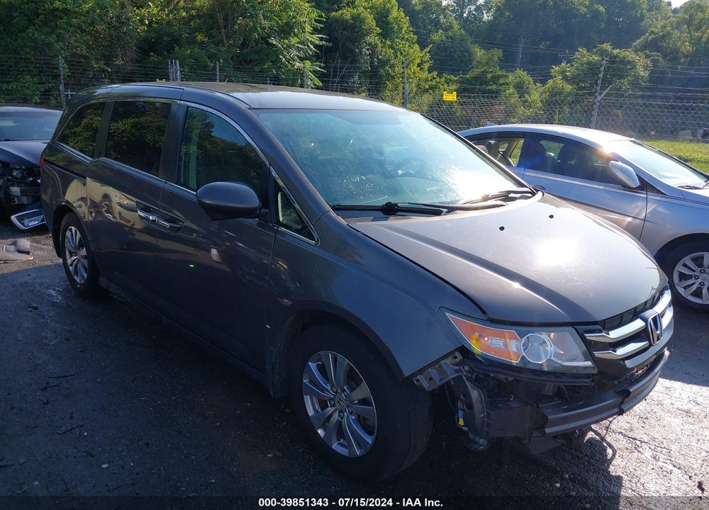 2016 HONDA ODYSSEY SE VIN: 5FNRL5H33GB031832