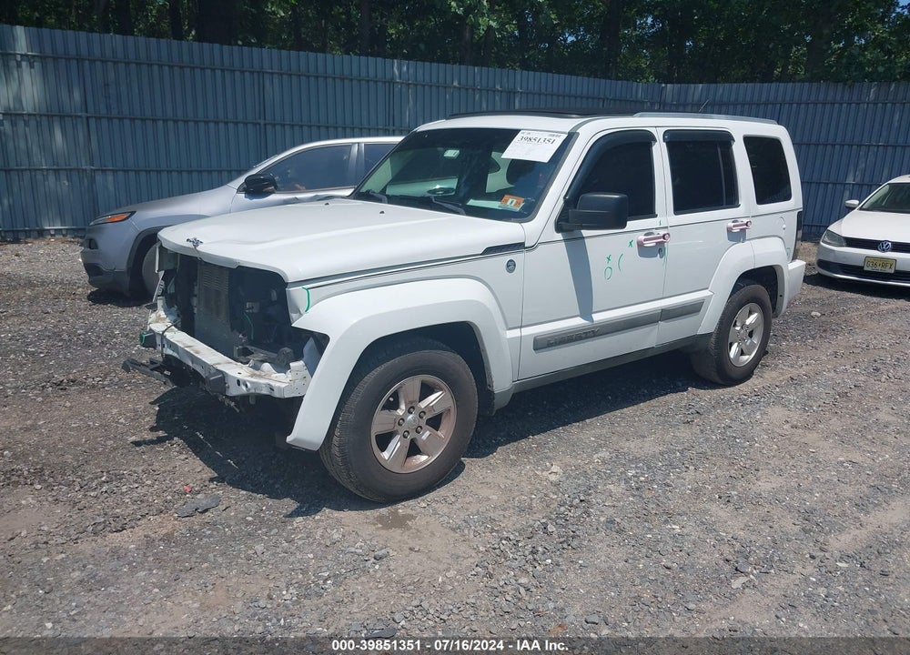 2012 JEEP LIBERTY SPORT VIN: 1C4PJMAK3CW109489