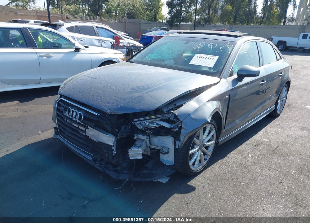 2015 AUDI A3 2.0T PREMIUM VIN: WAUKFGFF7F1046145