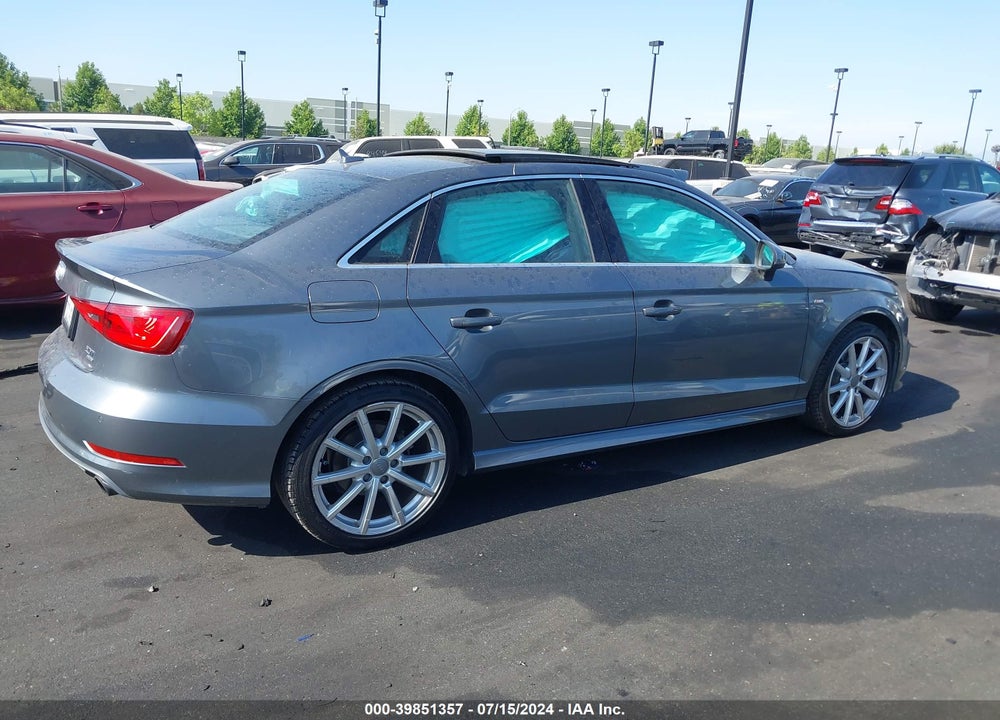 2015 AUDI A3 2.0T PREMIUM VIN: WAUKFGFF7F1046145