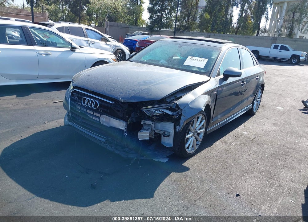 2015 AUDI A3 2.0T PREMIUM VIN: WAUKFGFF7F1046145
