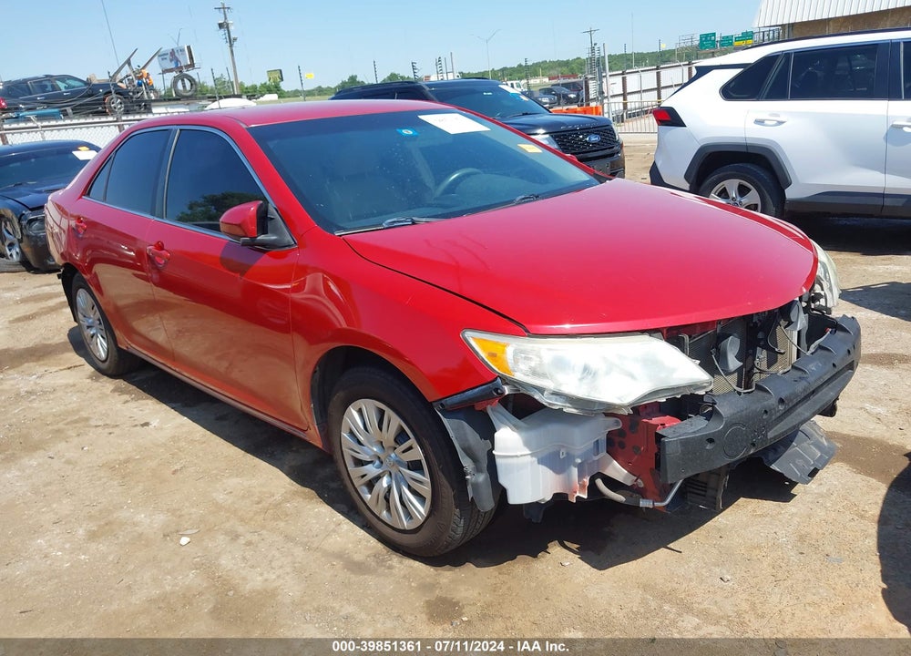 2013 TOYOTA CAMRY VIN: 4T1BF1FK4DU652488