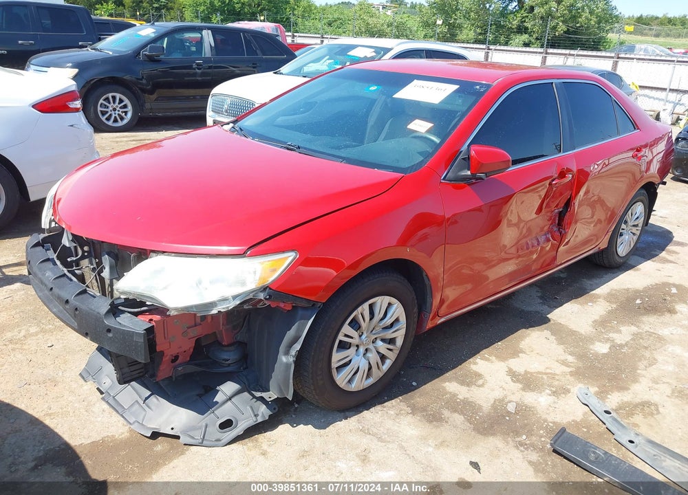 2013 TOYOTA CAMRY VIN: 4T1BF1FK4DU652488