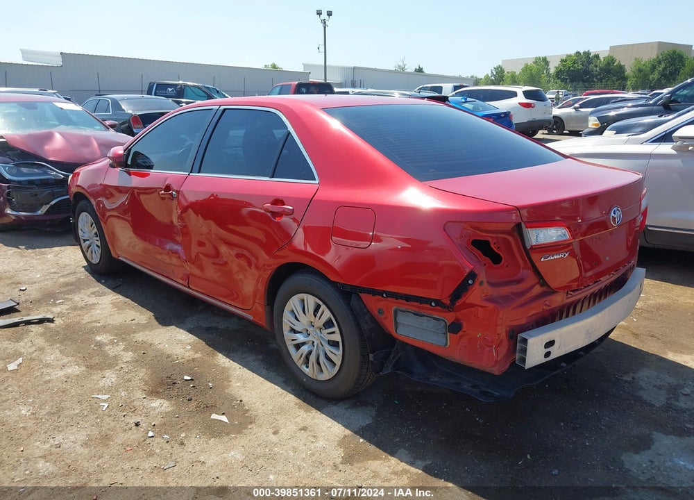 2013 TOYOTA CAMRY VIN: 4T1BF1FK4DU652488