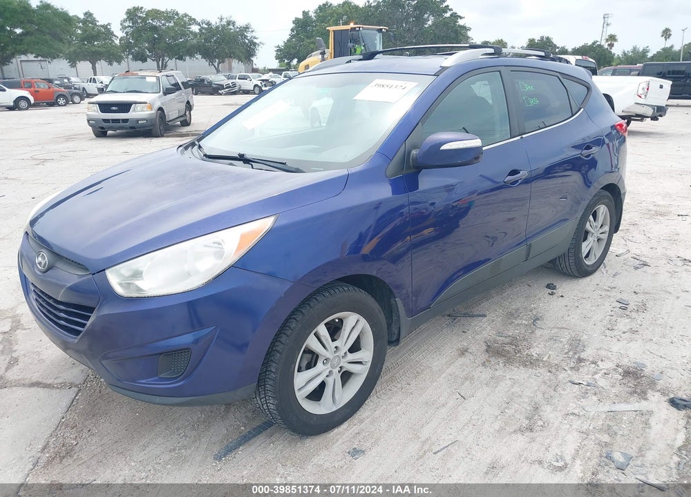 2012 HYUNDAI TUCSON GLS VIN: KM8JU3AC2CU388120