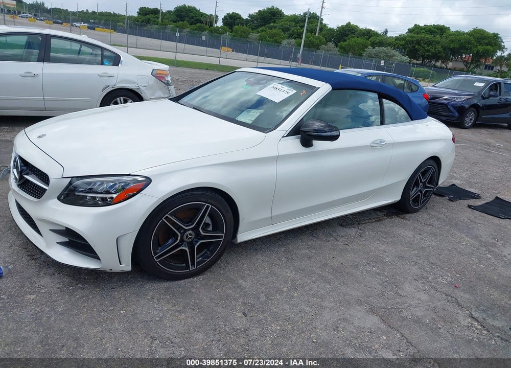 2021 MERCEDES-BENZ C 300 CABRIOLET VIN: W1KWK8DB7MG099577
