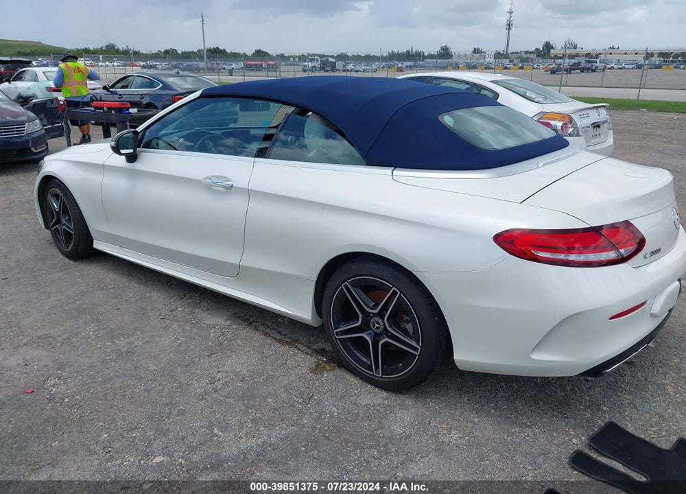2021 MERCEDES-BENZ C 300 CABRIOLET VIN: W1KWK8DB7MG099577