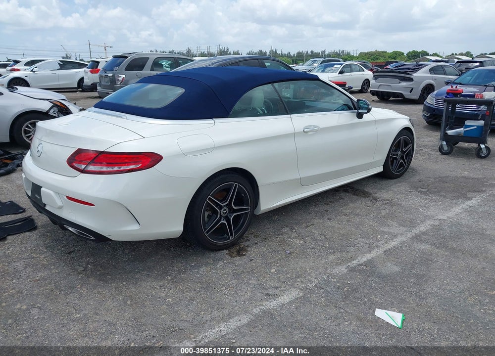2021 MERCEDES-BENZ C 300 CABRIOLET VIN: W1KWK8DB7MG099577