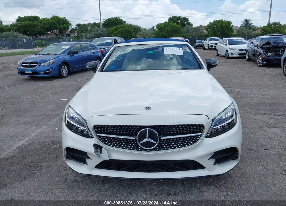 2021 MERCEDES-BENZ C 300 CABRIOLET VIN: W1KWK8DB7MG099577