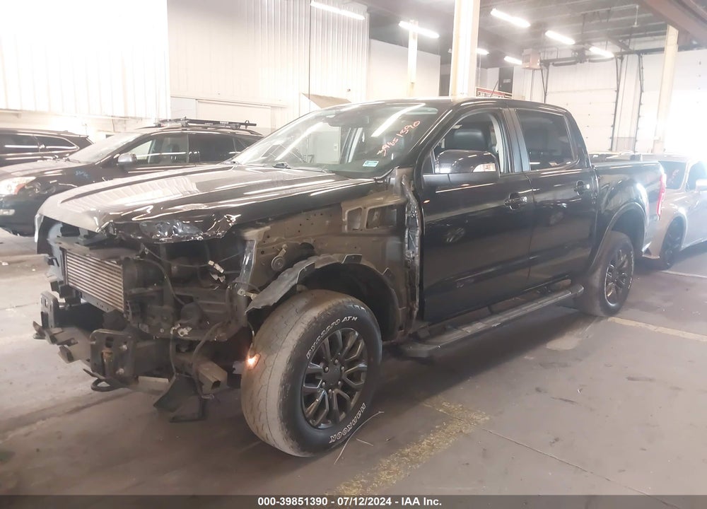 2019 FORD RANGER LARIAT VIN: 1FTER4FH6KLA09027