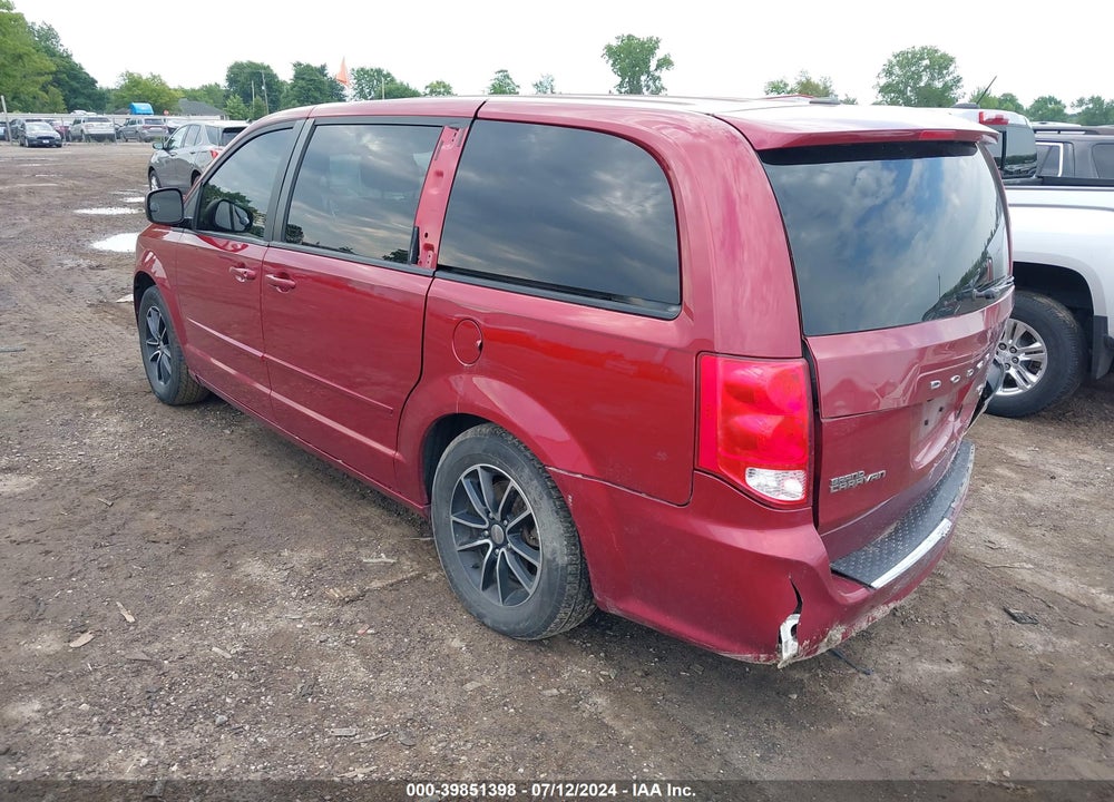 2015 DODGE GRAND CARAVAN R/T VIN: 2C4RDGEG4FR705487