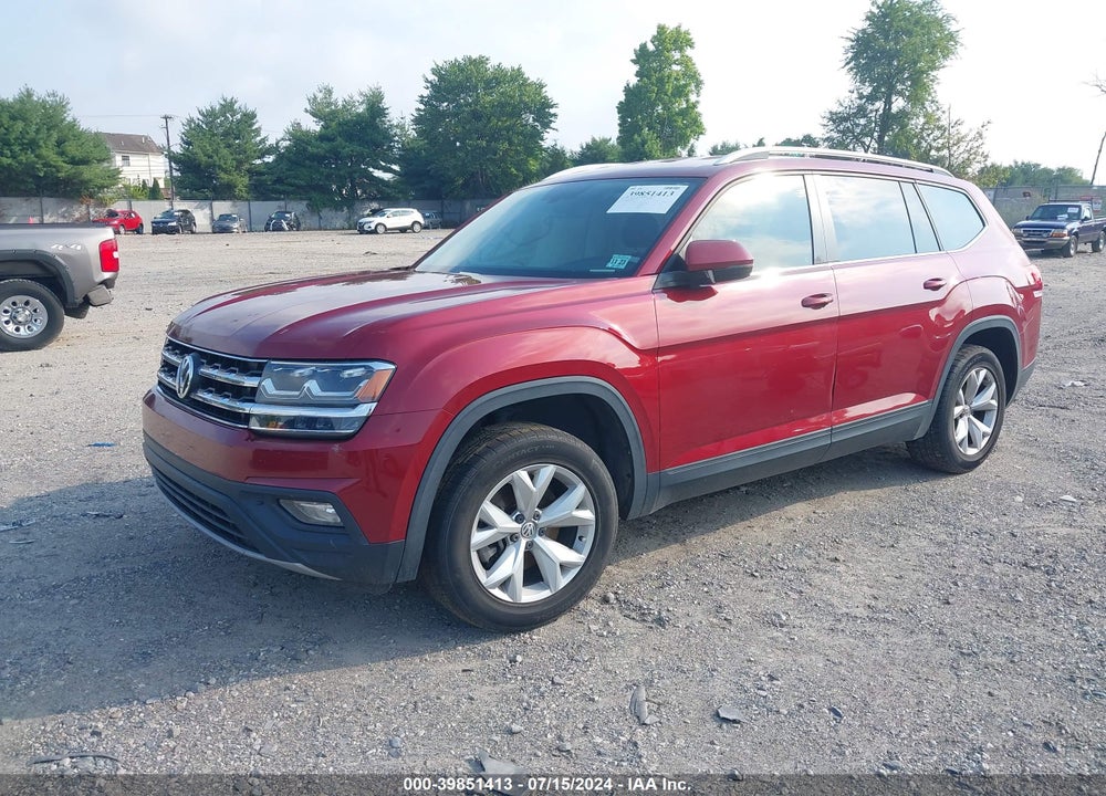 2018 VOLKSWAGEN ATLAS 3.6L V6 SE VIN: 1V2KR2CA8JC528575