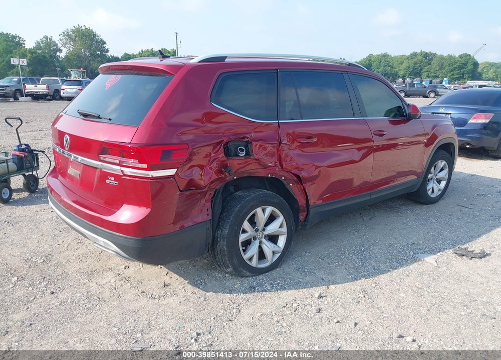 2018 VOLKSWAGEN ATLAS 3.6L V6 SE VIN: 1V2KR2CA8JC528575