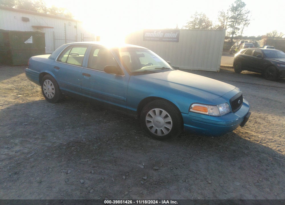 2009 FORD CROWN VICTORIA POLICE/POLICE INTERCEPTOR VIN: 2FAHP71V59X111939
