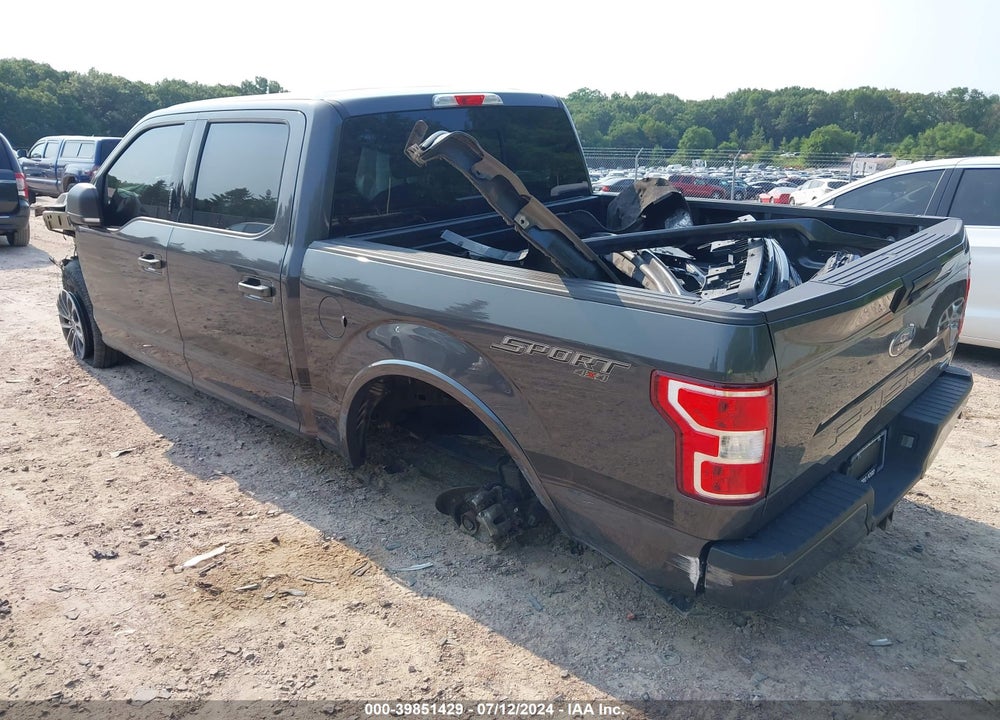 2020 FORD F-150 XLT VIN: 1FTEW1EPXLKD86595
