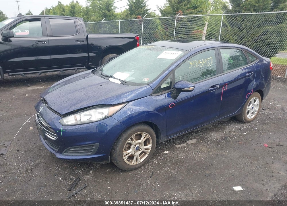2016 FORD FIESTA SE VIN: 3FADP4BJ8GM188340