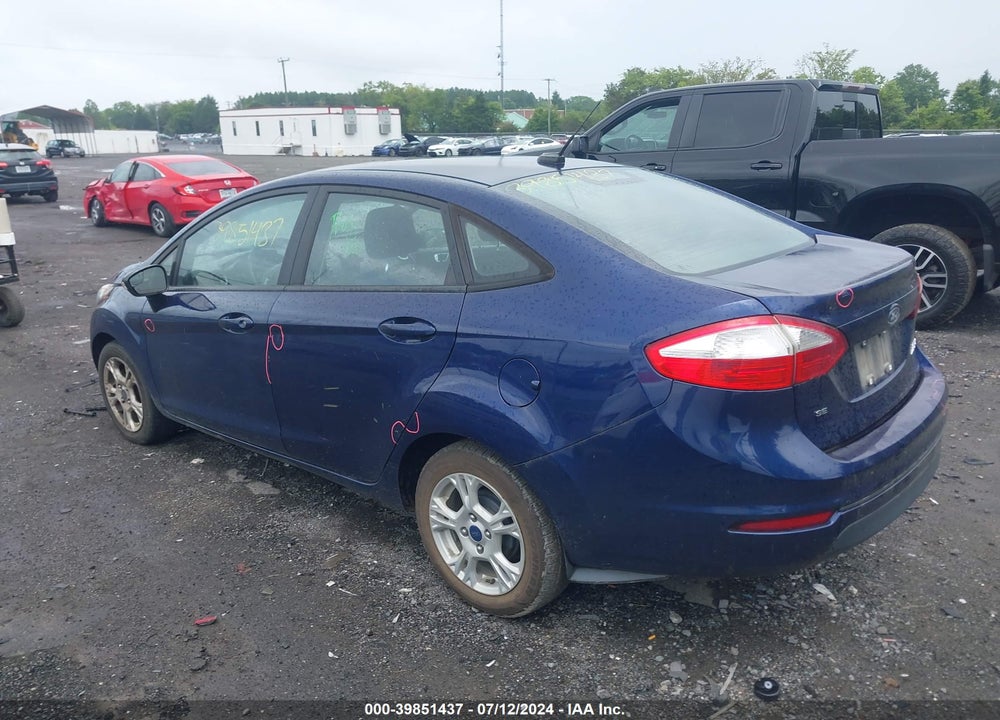 2016 FORD FIESTA SE VIN: 3FADP4BJ8GM188340