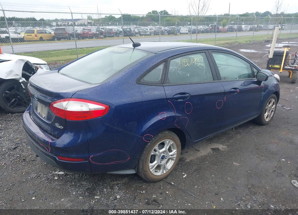 2016 FORD FIESTA SE VIN: 3FADP4BJ8GM188340