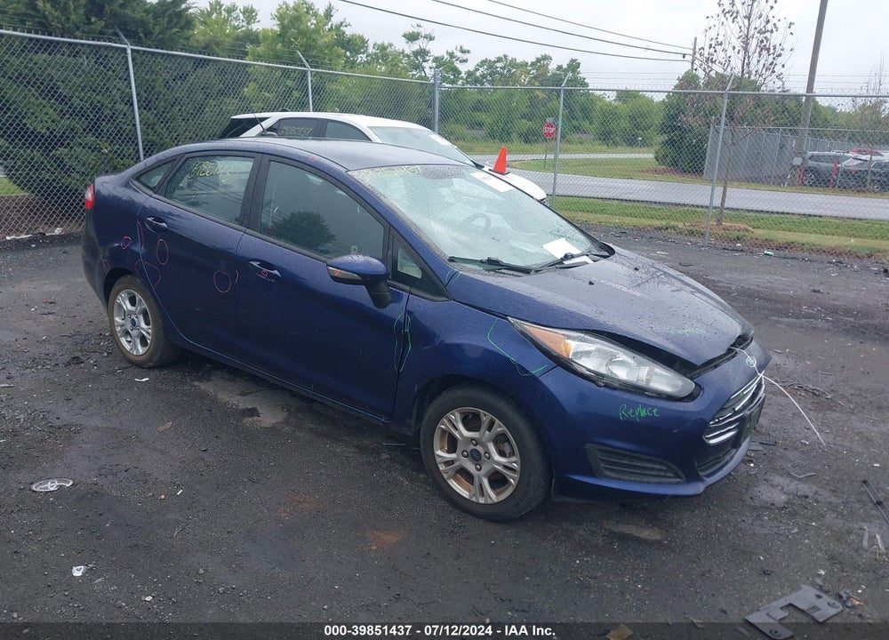 2016 FORD FIESTA SE VIN: 3FADP4BJ8GM188340