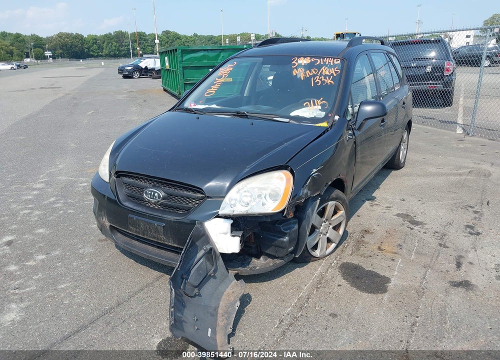 2009 KIA RONDO LX VIN: KNAFG529697284931