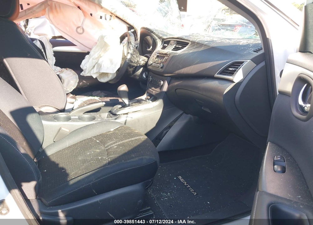 2017 NISSAN SENTRA S VIN: 3N1AB7AP5HY390973