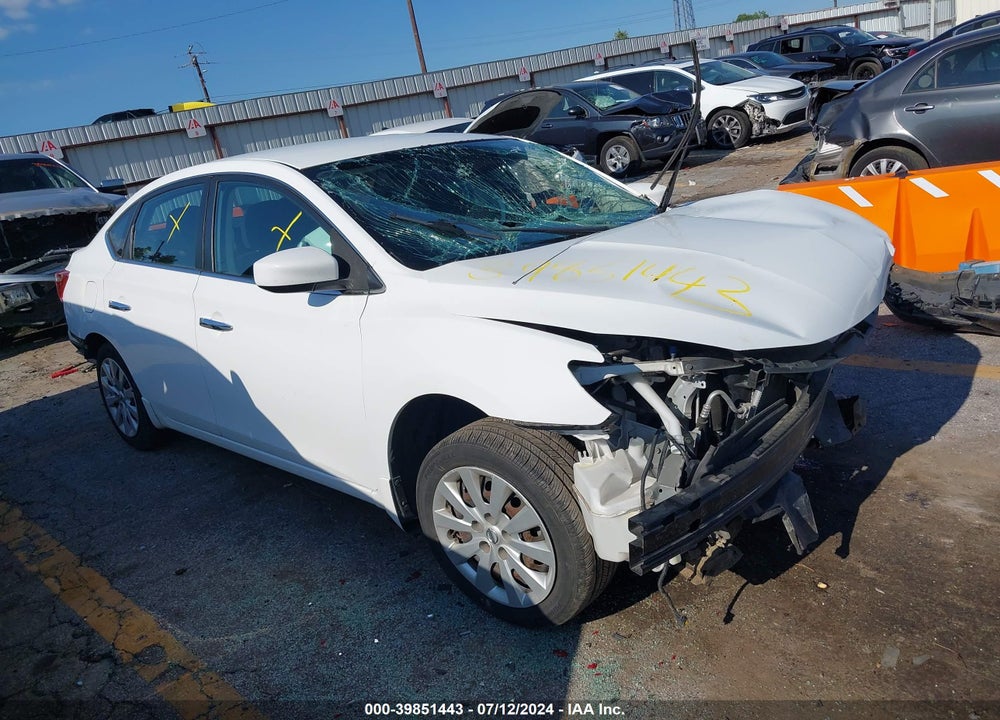 2017 NISSAN SENTRA S VIN: 3N1AB7AP5HY390973