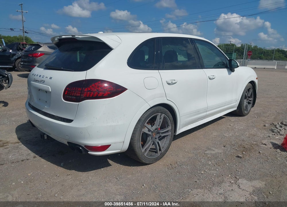 2014 PORSCHE CAYENNE GTS VIN: WP1AD2A20ELA71367