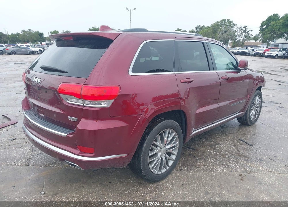 2017 JEEP GRAND CHEROKEE SUMMIT 4X2 VIN: 1C4RJEJG4HC813607