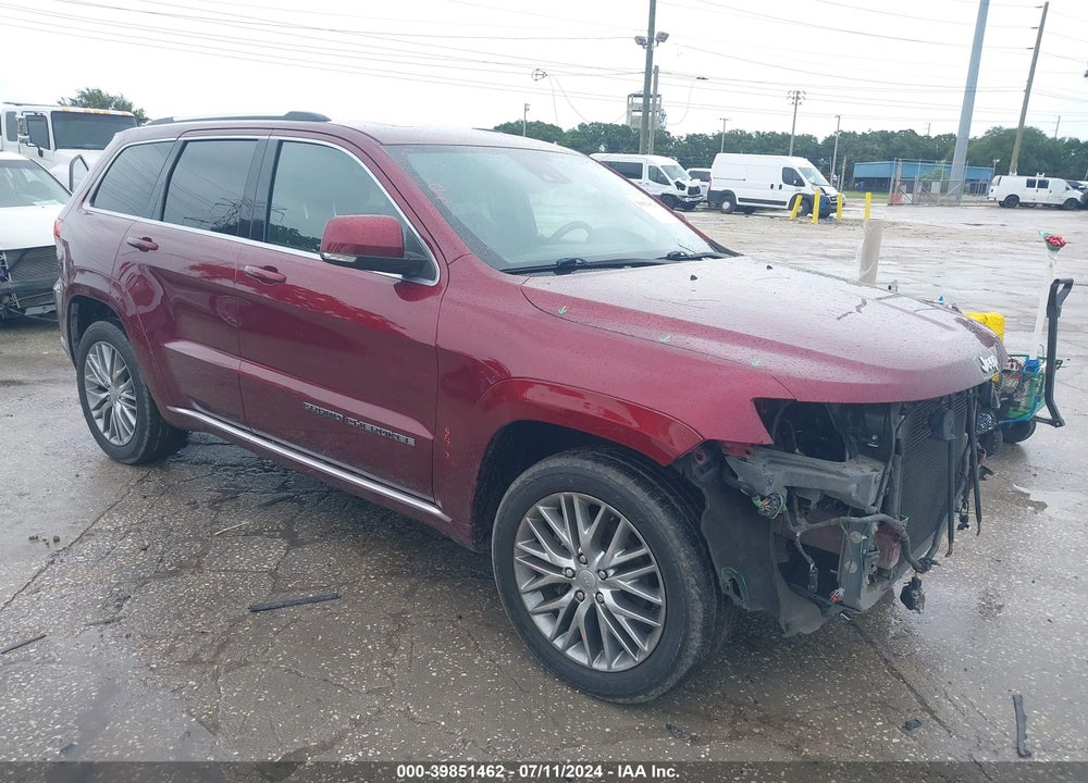 2017 JEEP GRAND CHEROKEE SUMMIT 4X2 VIN: 1C4RJEJG4HC813607