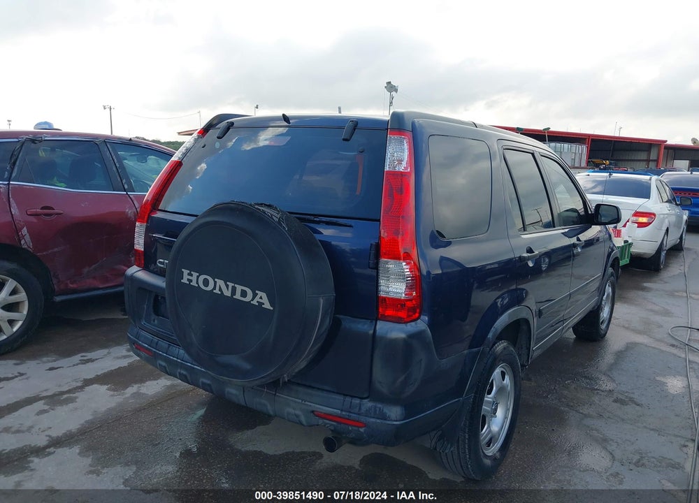 2006 HONDA CR-V LX VIN: JHLRD68586C004970