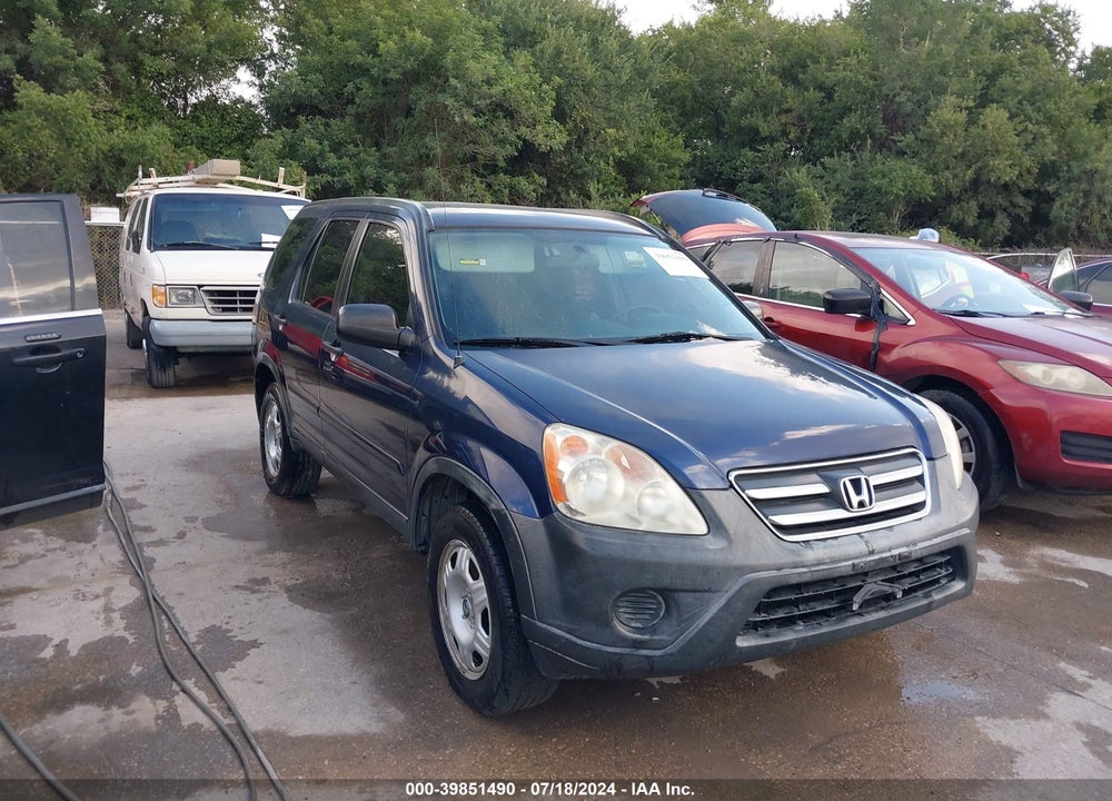 2006 HONDA CR-V LX VIN: JHLRD68586C004970