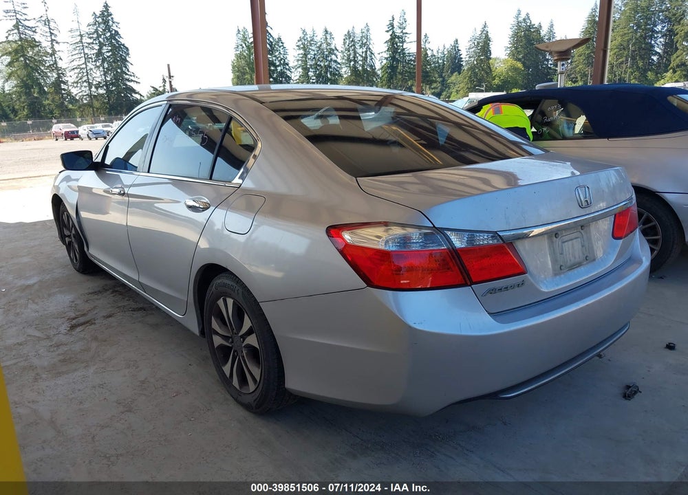 2013 HONDA ACCORD LX VIN: 1HGCR2F3XDA262626