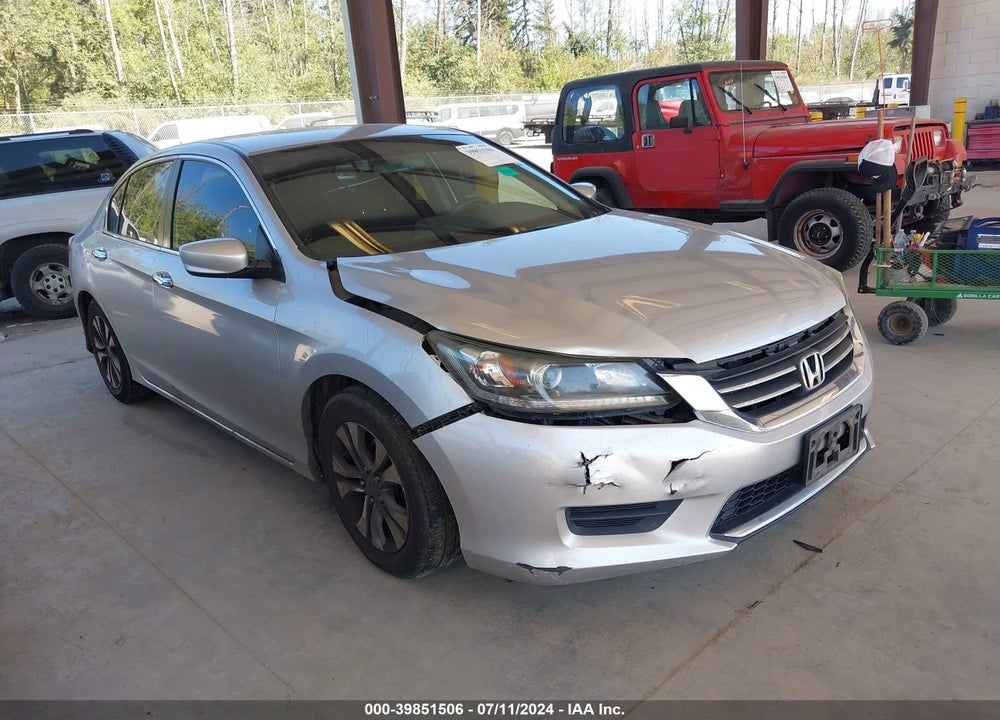 2013 HONDA ACCORD LX VIN: 1HGCR2F3XDA262626