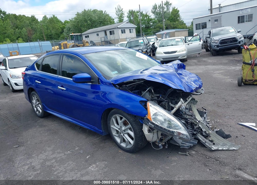 2014 NISSAN SENTRA SR VIN: 3N1AB7AP4EY259268
