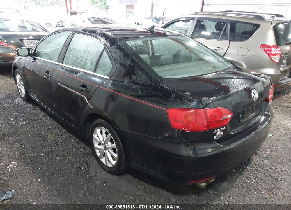 2013 VOLKSWAGEN JETTA 2.5L SE VIN: 3VWDP7AJ5DM210462