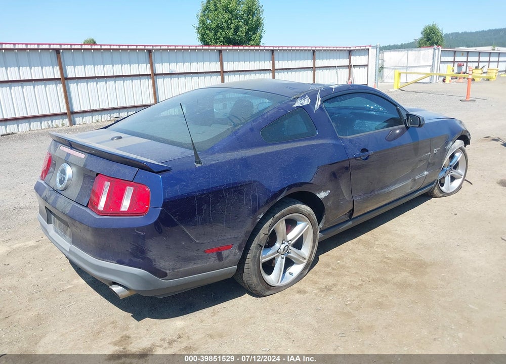 2010 FORD MUSTANG GT/GT PREMIUM VIN: 1ZVBP8CH9A5149139