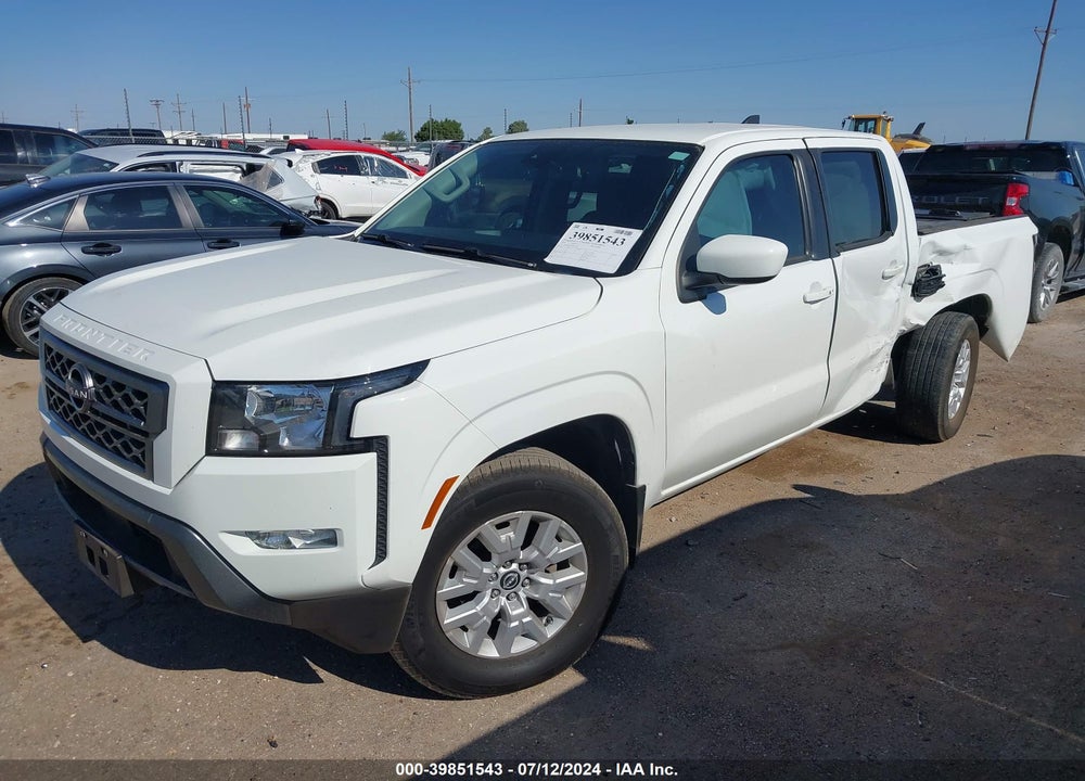 2022 NISSAN FRONTIER SV 4X2 VIN: 1N6ED1EJ6NN623759