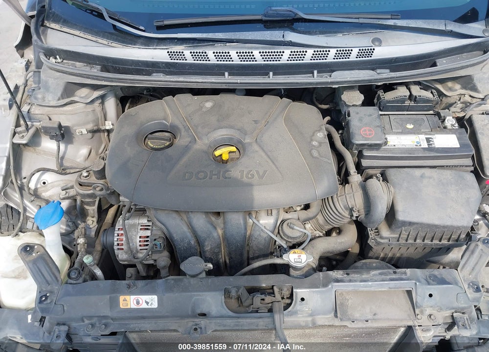2014 HYUNDAI ELANTRA SE VIN: 5NPDH4AEXEH465066
