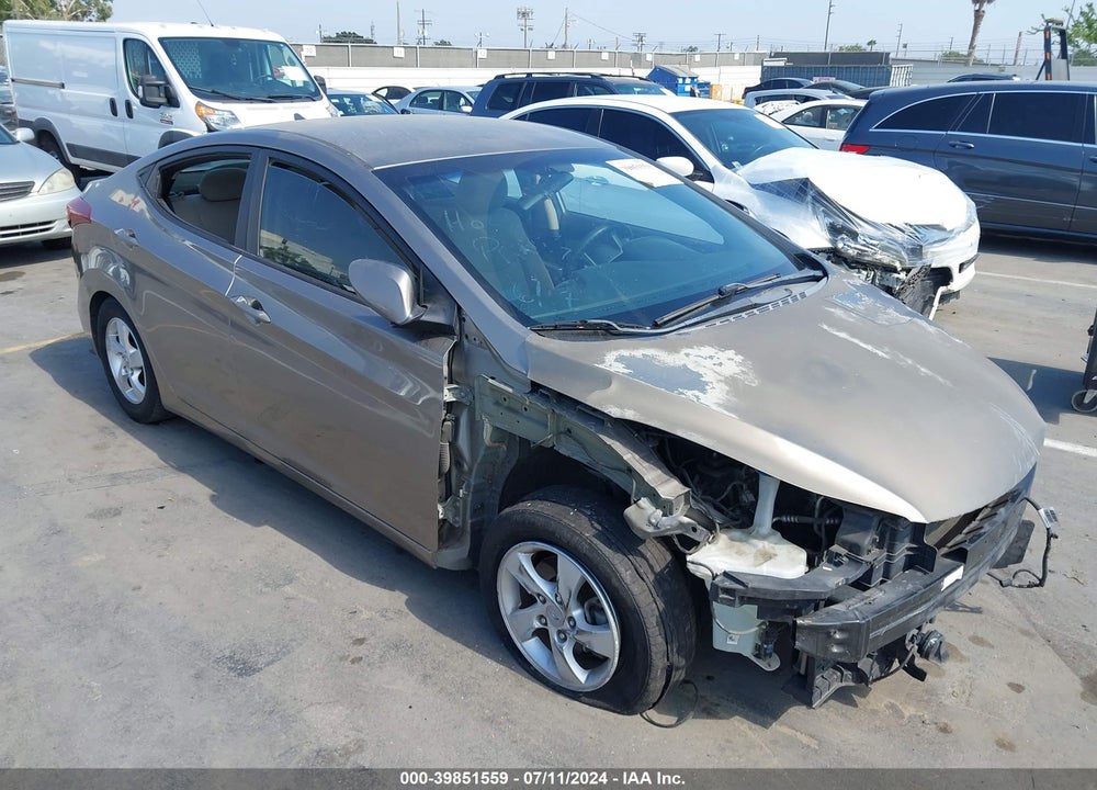 2014 HYUNDAI ELANTRA SE VIN: 5NPDH4AEXEH465066