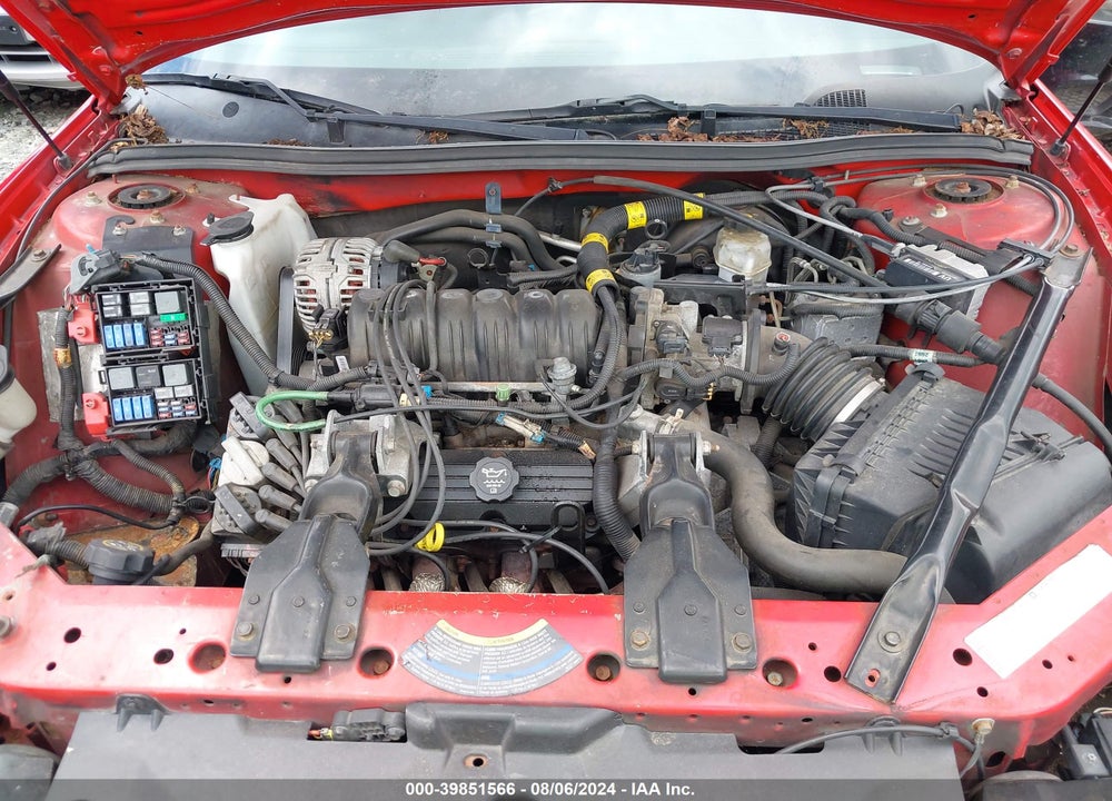 2004 CHEVROLET MONTE CARLO SS VIN: 2G1WX12K049255214